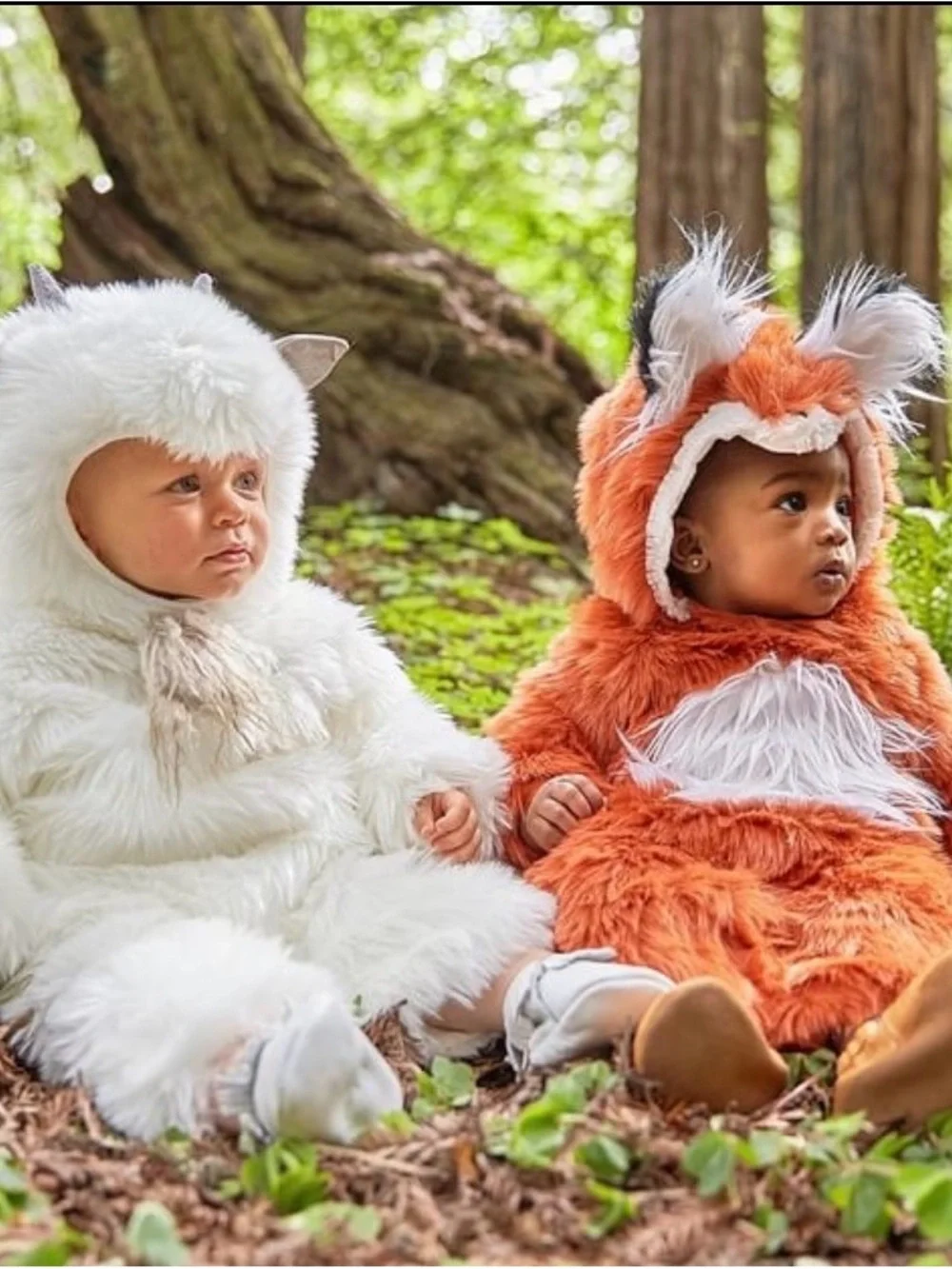 NEW Pottery Barn Kids Plush Fox Costume Rust Orange  White 0-6 MONTHS NWT - Picture 3 of 15